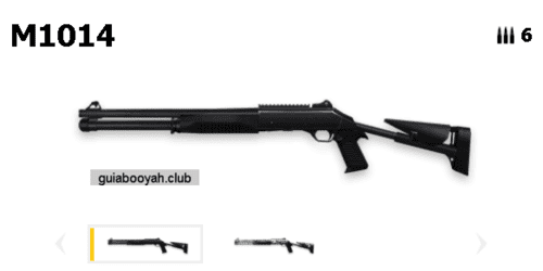 Escopeta M1014 Armas de Free Fire