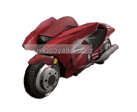 Motocicleta – Moto roja - Vehiculos de Free Fire