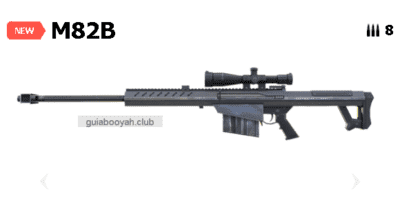 Sniper M82B Armas de Free Fire